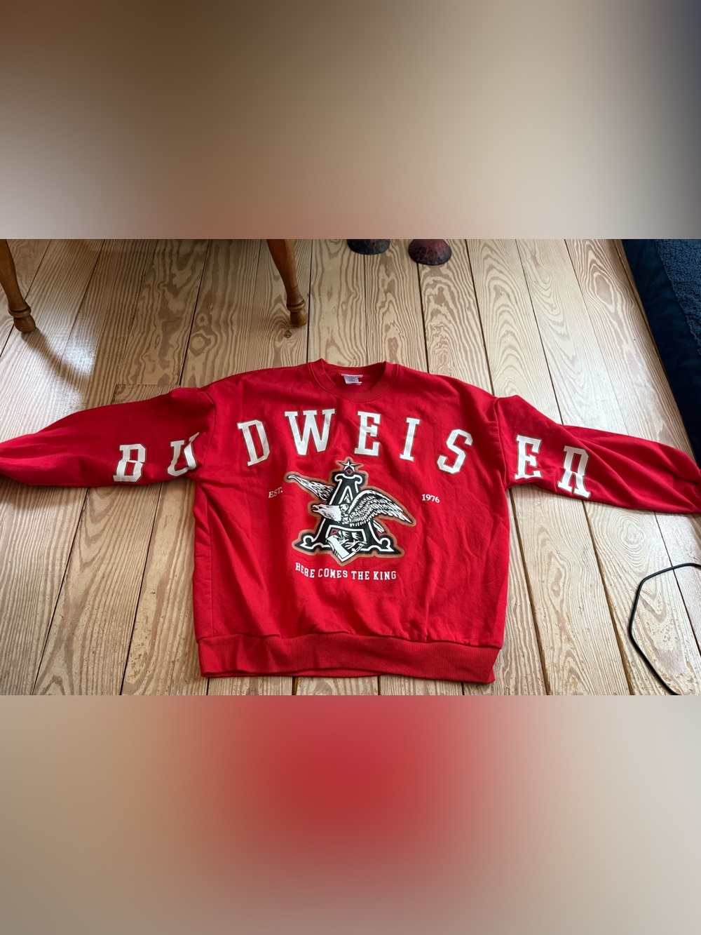 Budweiser Sweatshirt size L